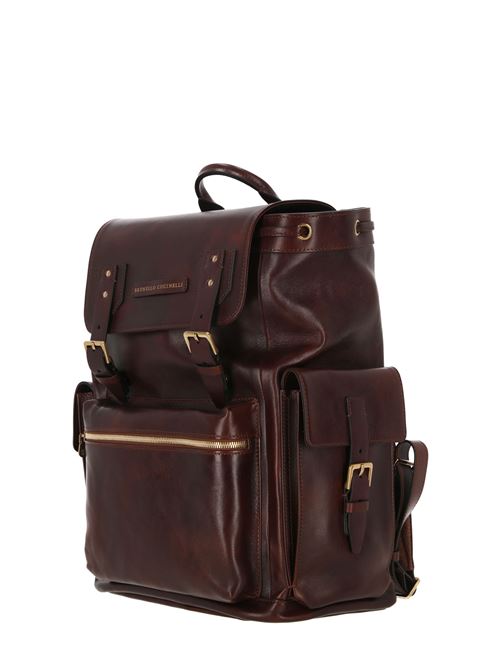 buckled leather backpack Brunello Cucinelli | MBCIU356C8457